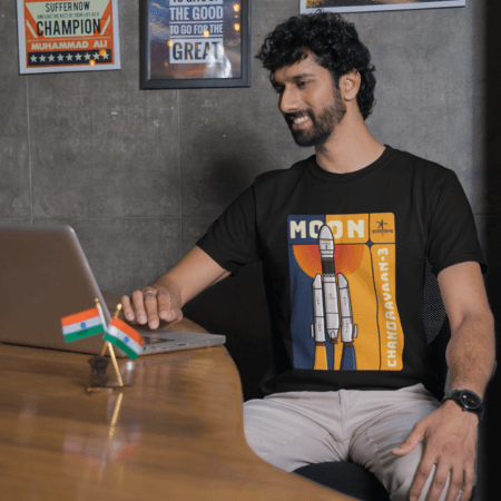 Chandrayaan-3 | T-shirt | ISRO Official Merchandise | Unisex