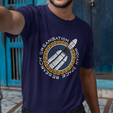 ISRO Rocketeer | T-shirt | ISRO Official Merchandise | Male