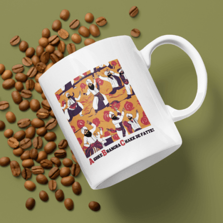 ABC of Bhangra Mug | Bhangra Premier League Official Merchandise