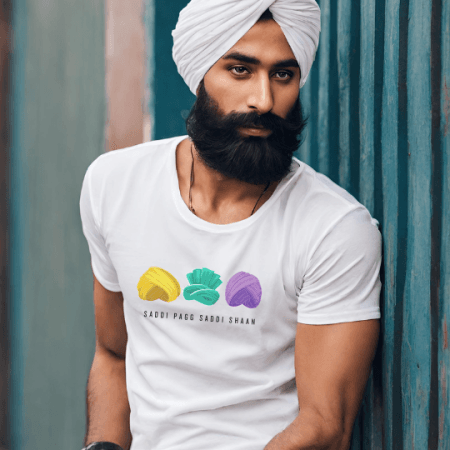 Saddi Pagg Saddi Shaan | T-shirt | Unisex | Bhangra Premier League Official Merchandise