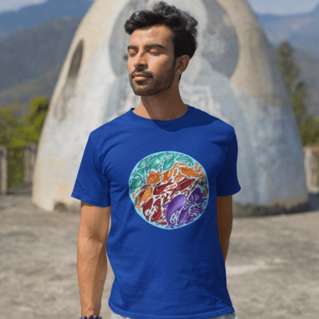 Rainbow Swirls | T-shirt | Men
