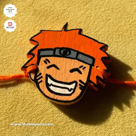 Ninja Bonds Rakhi | Wooden Magnet | Hand Painted